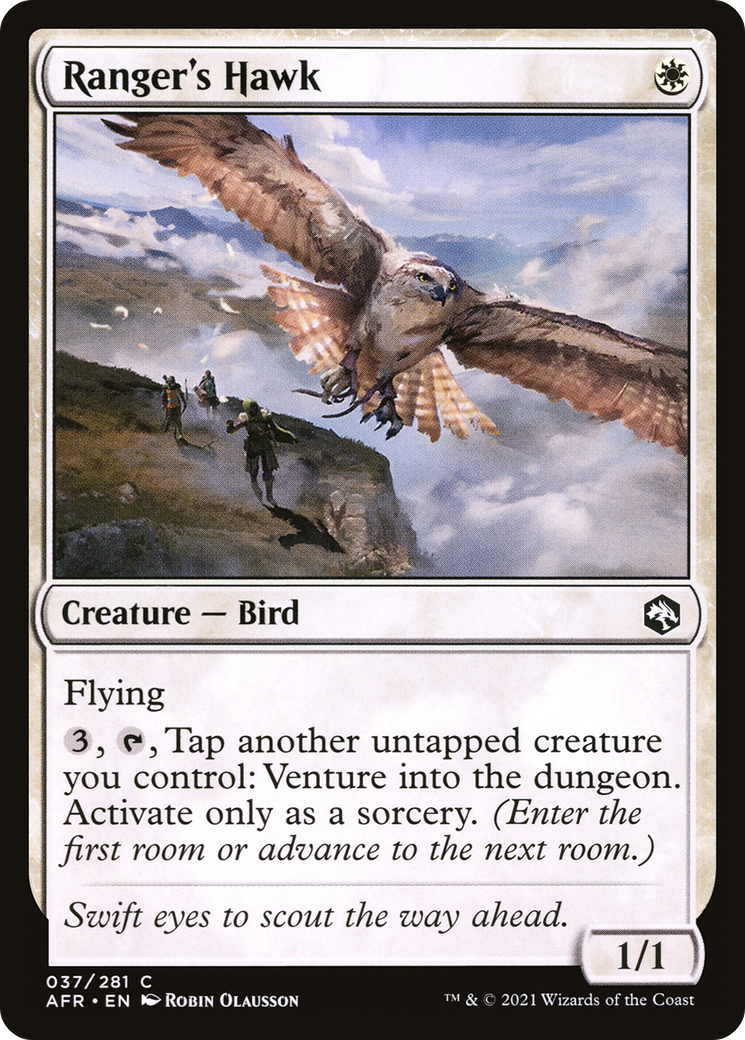 Ranger's Hawk (AFR-037) - Adventures in the Forgotten Realms Foil