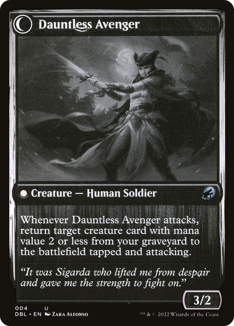 Bereaved Survivor (DBL-004) - Innistrad: Double Feature: (Double Faced Transform)