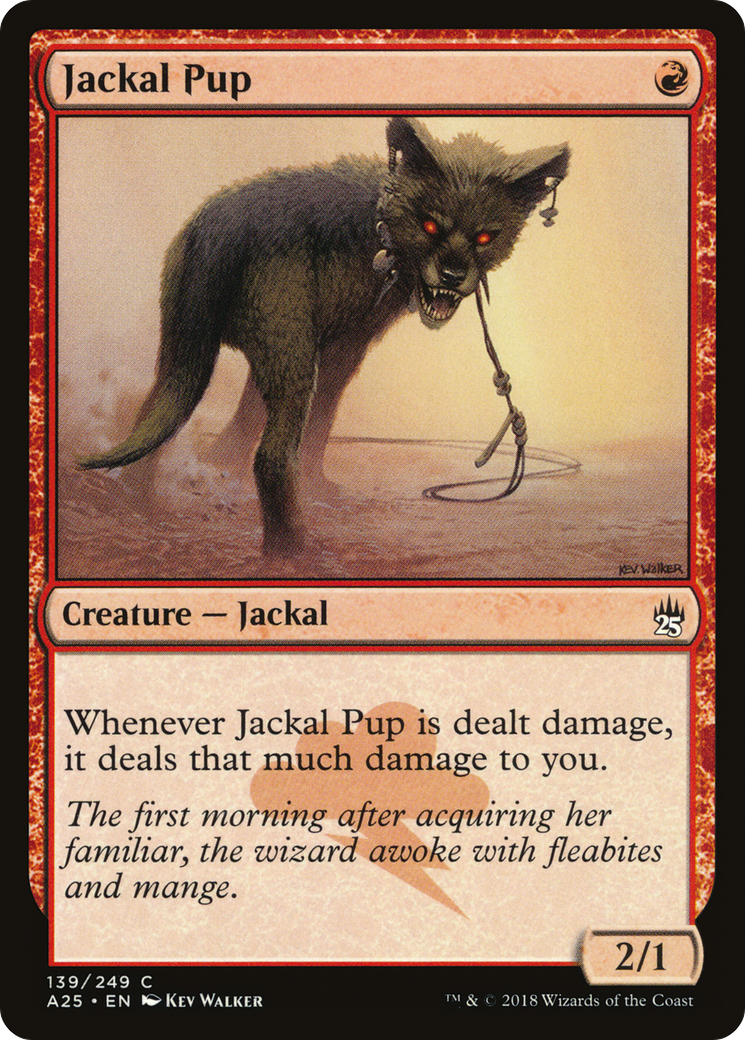 Jackal Pup (A25-139) - Masters 25 Foil