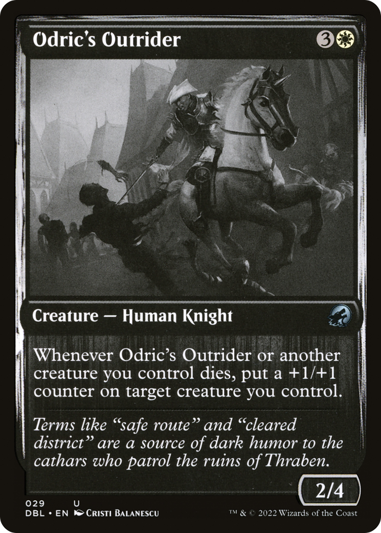 Odric's Outrider (DBL-029) - Innistrad: Double Feature