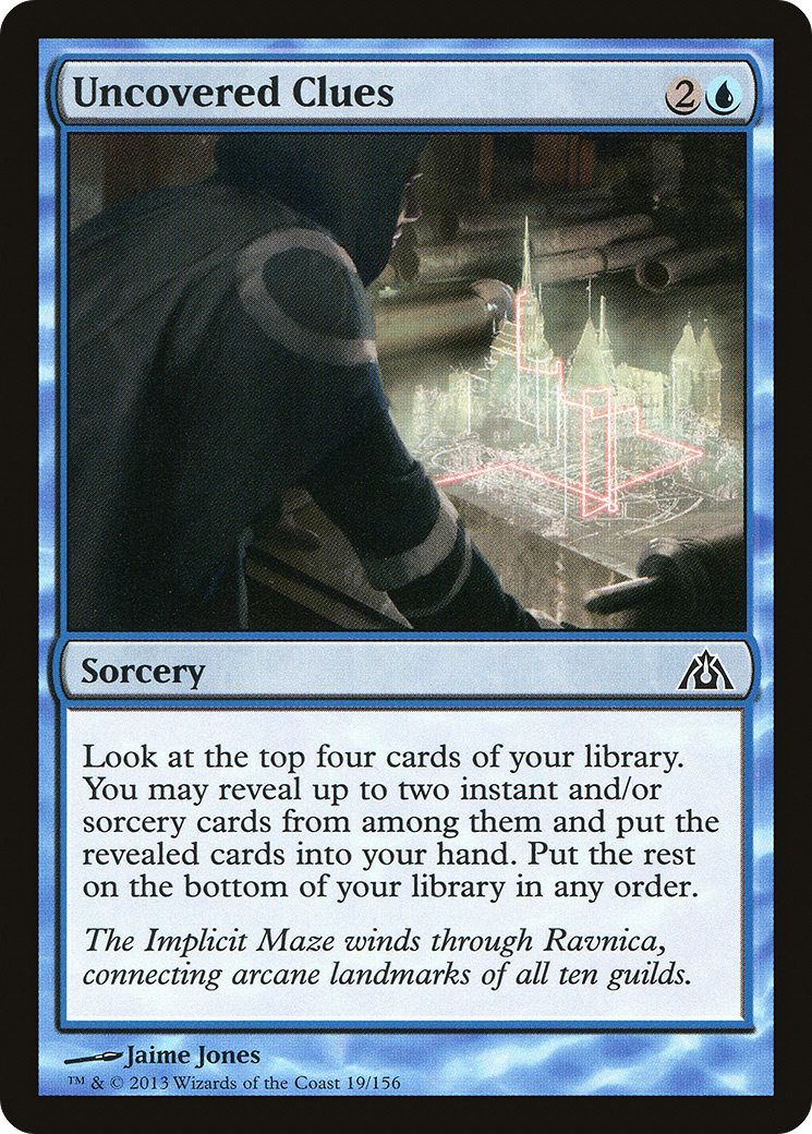 Uncovered Clues (DGM-019) - Dragon's Maze Foil