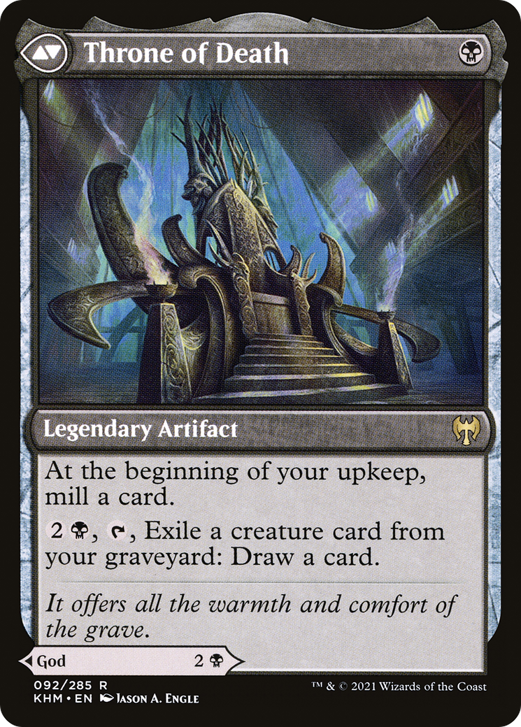 Egon, God of Death (KHM-092) - Kaldheim Foil