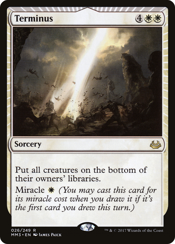 Terminus (MM3-026) - Modern Masters 2017: (miracle) Foil