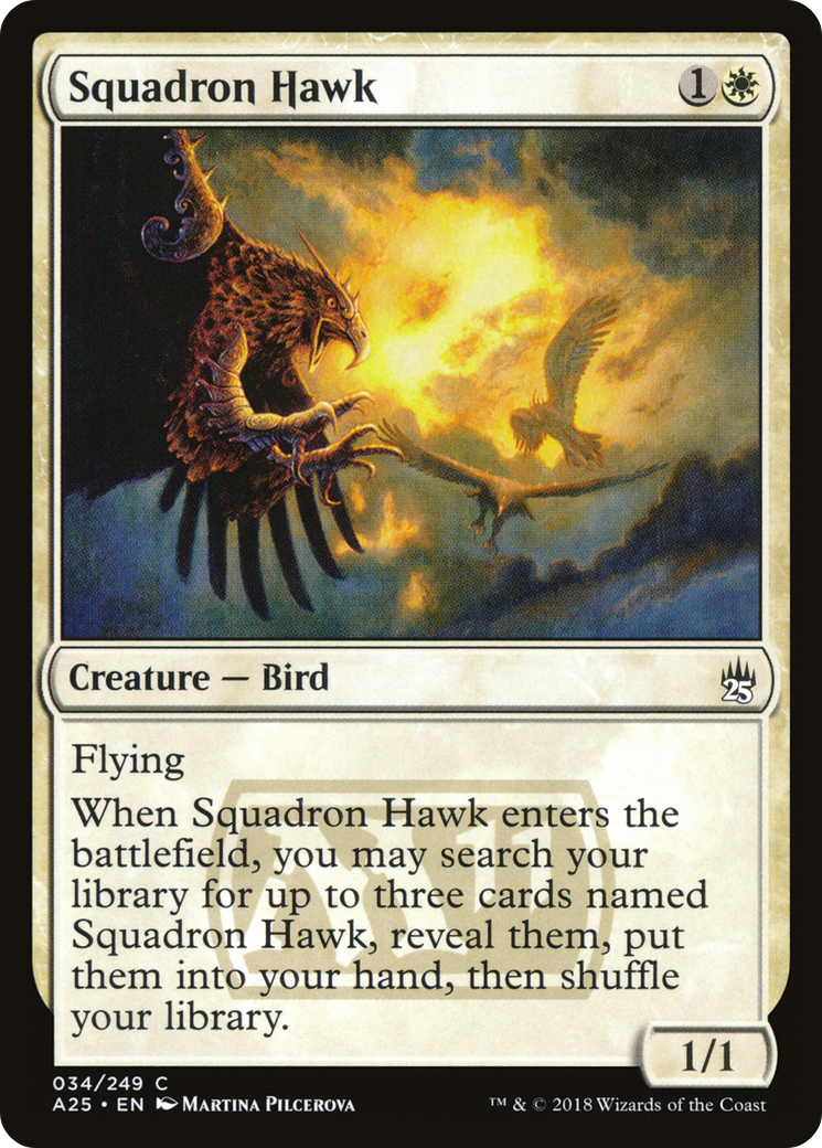 Squadron Hawk (A25-034) - Masters 25 Foil
