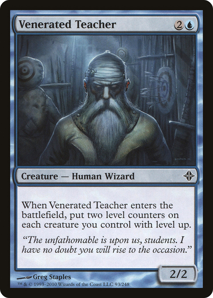 Venerated Teacher (ROE-093) - Rise of the Eldrazi