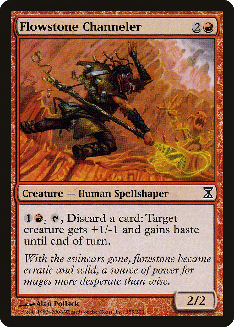 Flowstone Channeler (TSP-155) - Time Spiral Foil