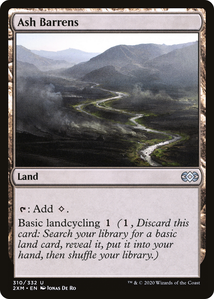 Ash Barrens (2XM-310) - Double Masters Foil