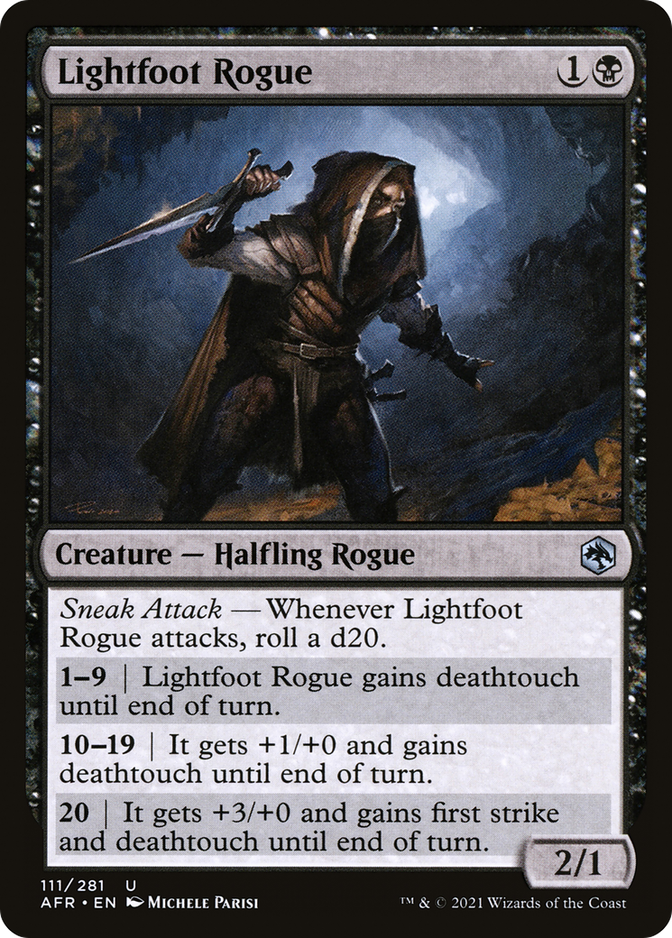 Lightfoot Rogue (AFR-111) - Adventures in the Forgotten Realms Foil