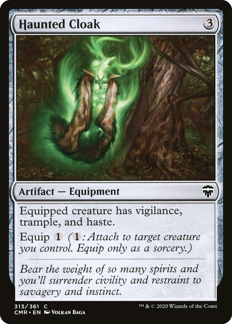 Haunted Cloak (313) (CMR-313) - Commander Legends