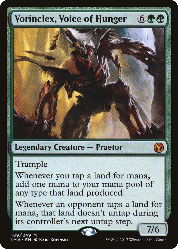 Vorinclex, Voice of Hunger (IMA-189) - Iconic Masters Foil