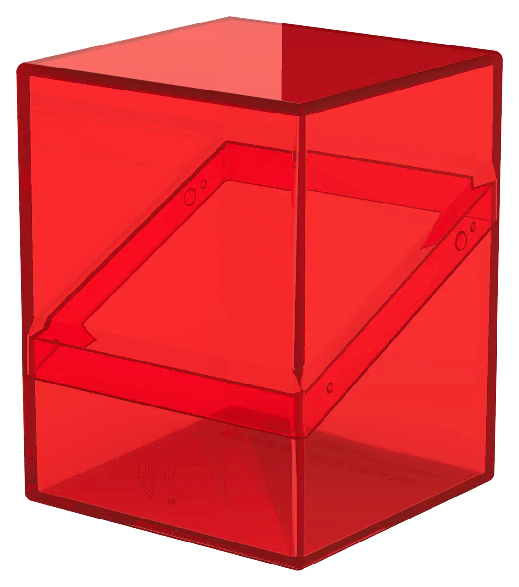 Boulder Deck Case 100+ - Clear Ruby