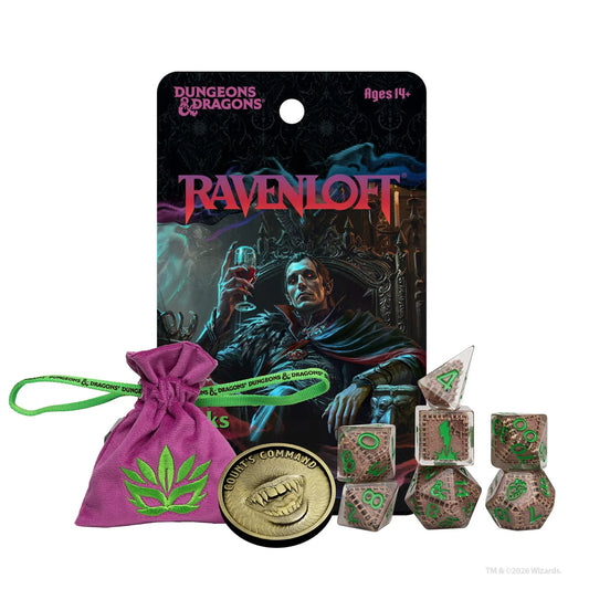 Castle Ravenloft Treasure Packs Dice