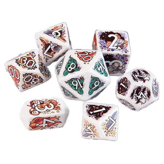 Dados set 7 Botch - Humblewood