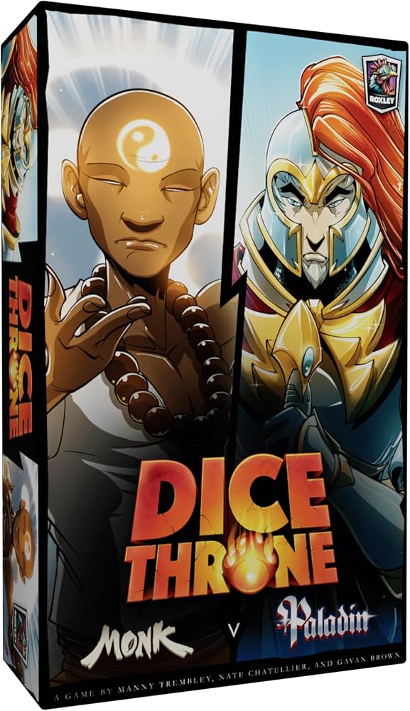 Dice Throne - Monk v Paladin