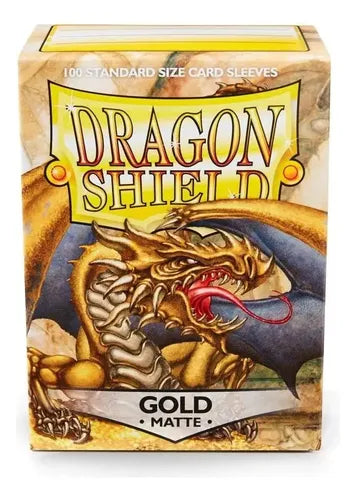 Micas Dragon Shield - Matte Gold