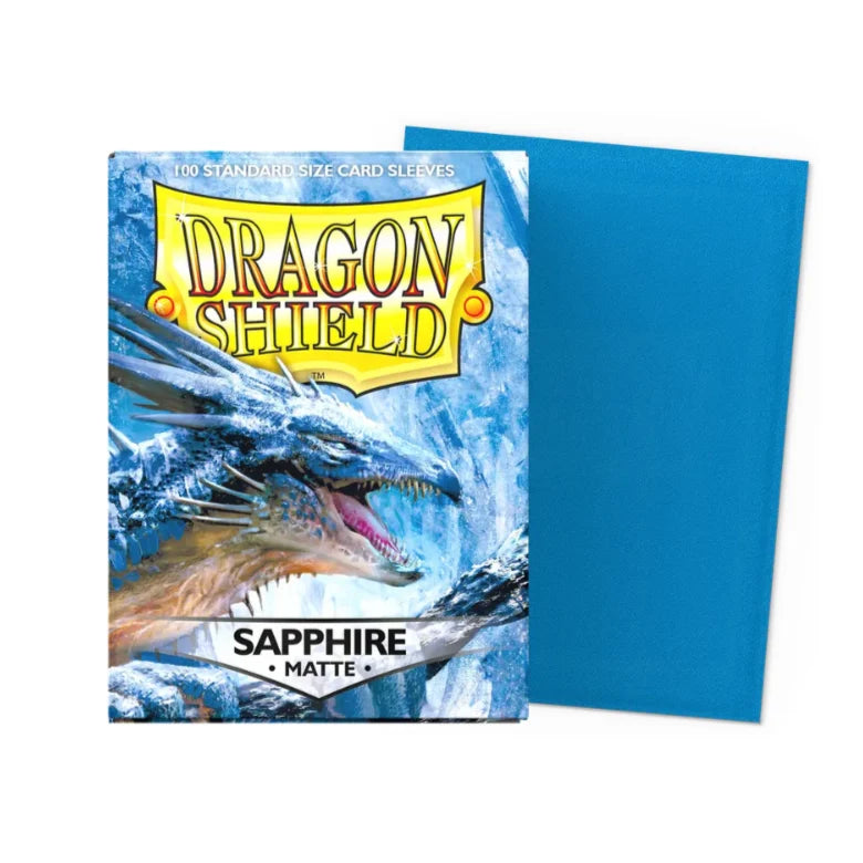 Micas Dragon Shield - Matte Sapphire