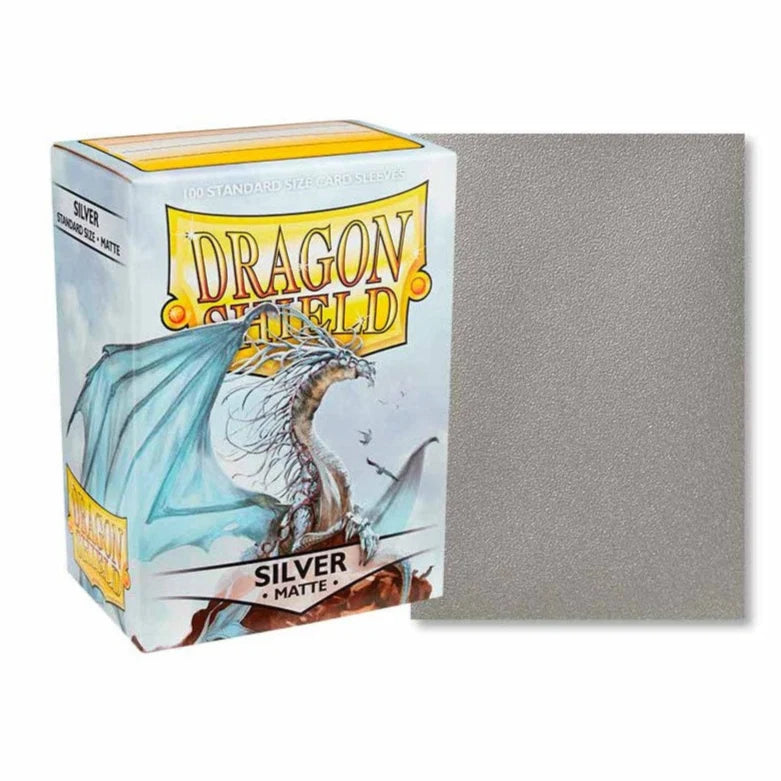Micas Dragon Shield - Matte Silver