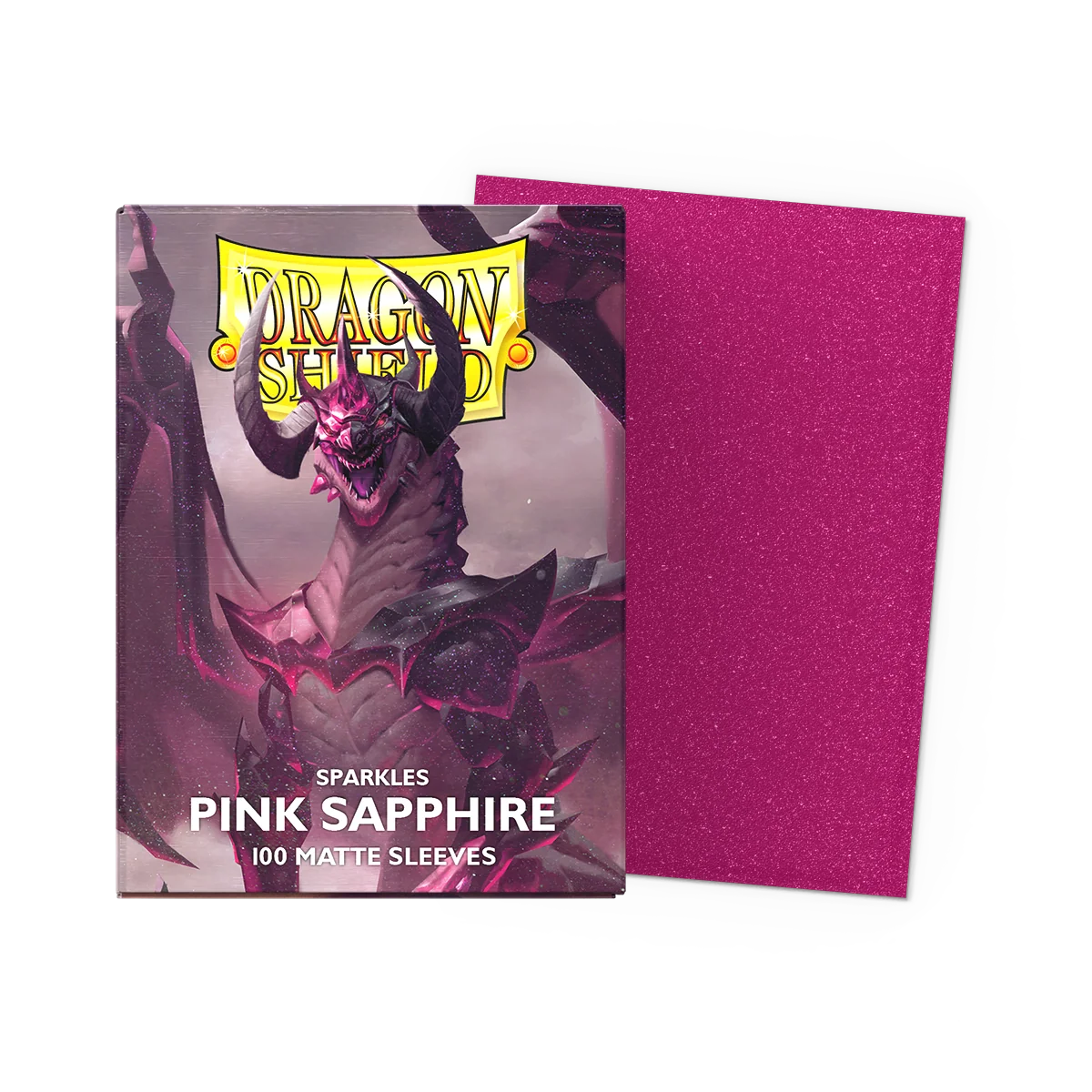 Micas Dragon Shield - Pink Sparkles
