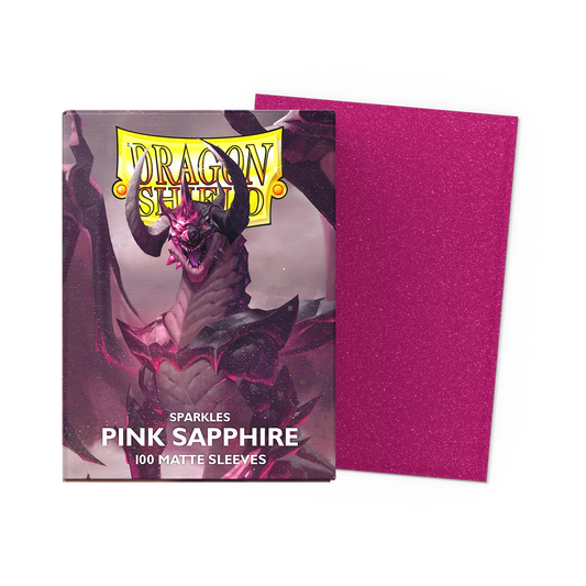 Micas Dragon Shield - Pink Sparkles