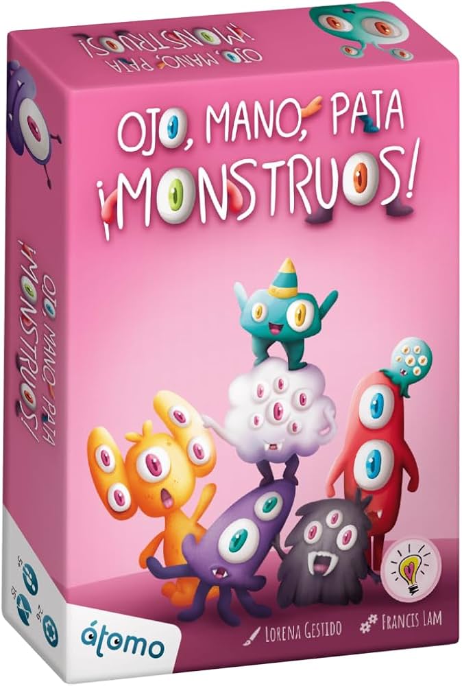 Ojo Mano Pata Monstruos