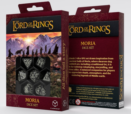 LOTR Set 7 Dados - Moria