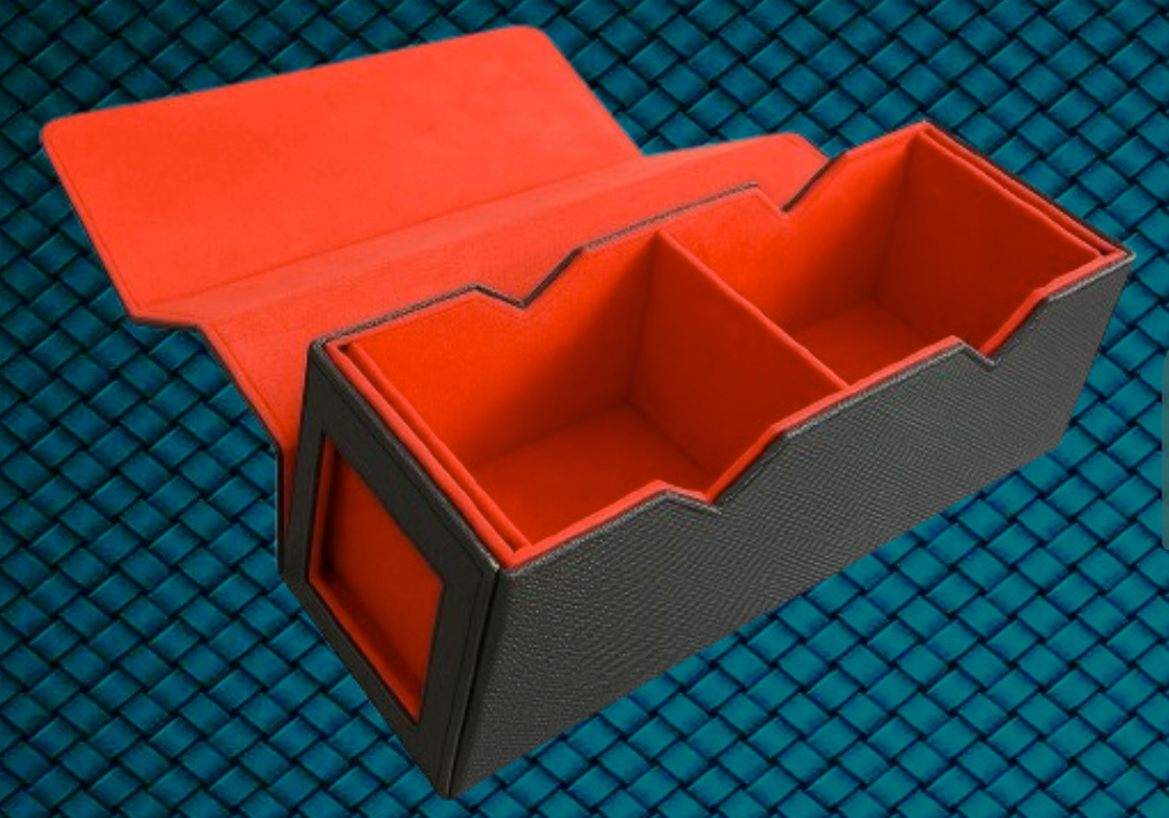 Deckbox Dark Fortress - 2 ventanas Verde