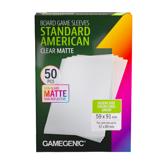 Sleeves Board Game - Matte Standard American