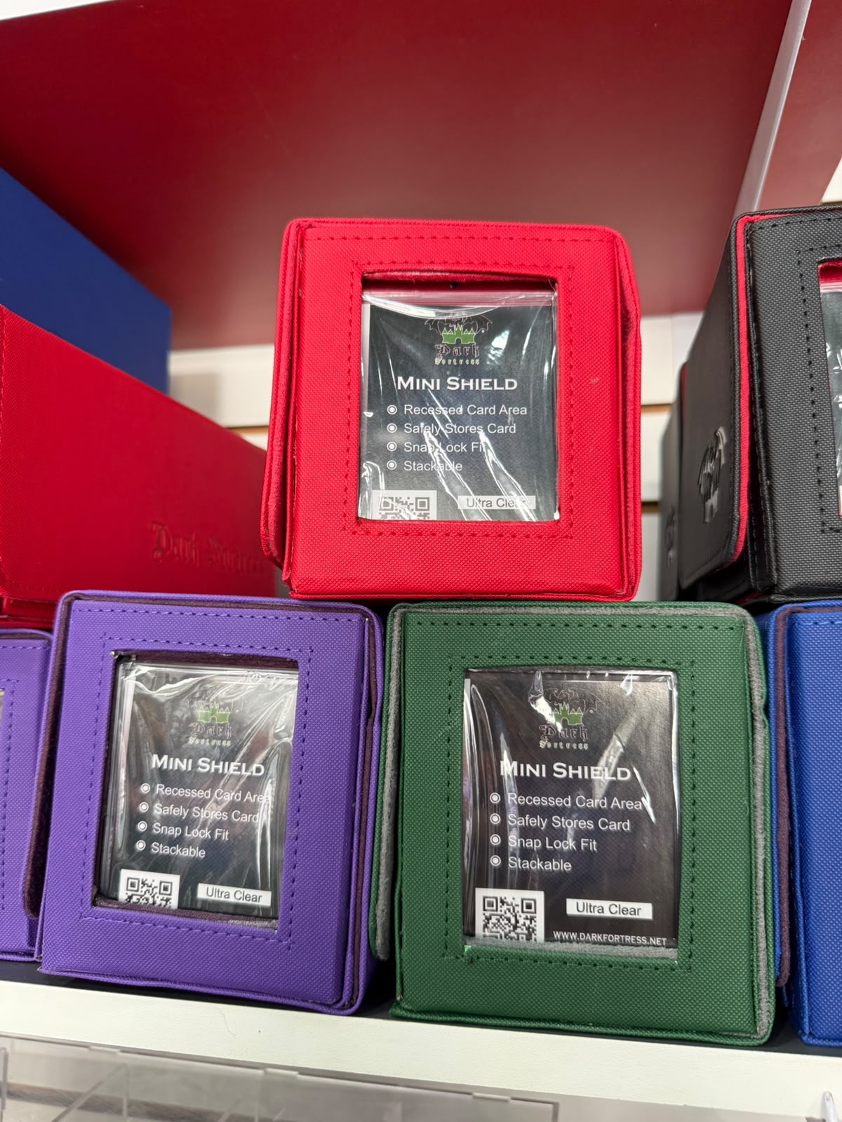 Deckbox Dark Fortress - 1 ventana Azul