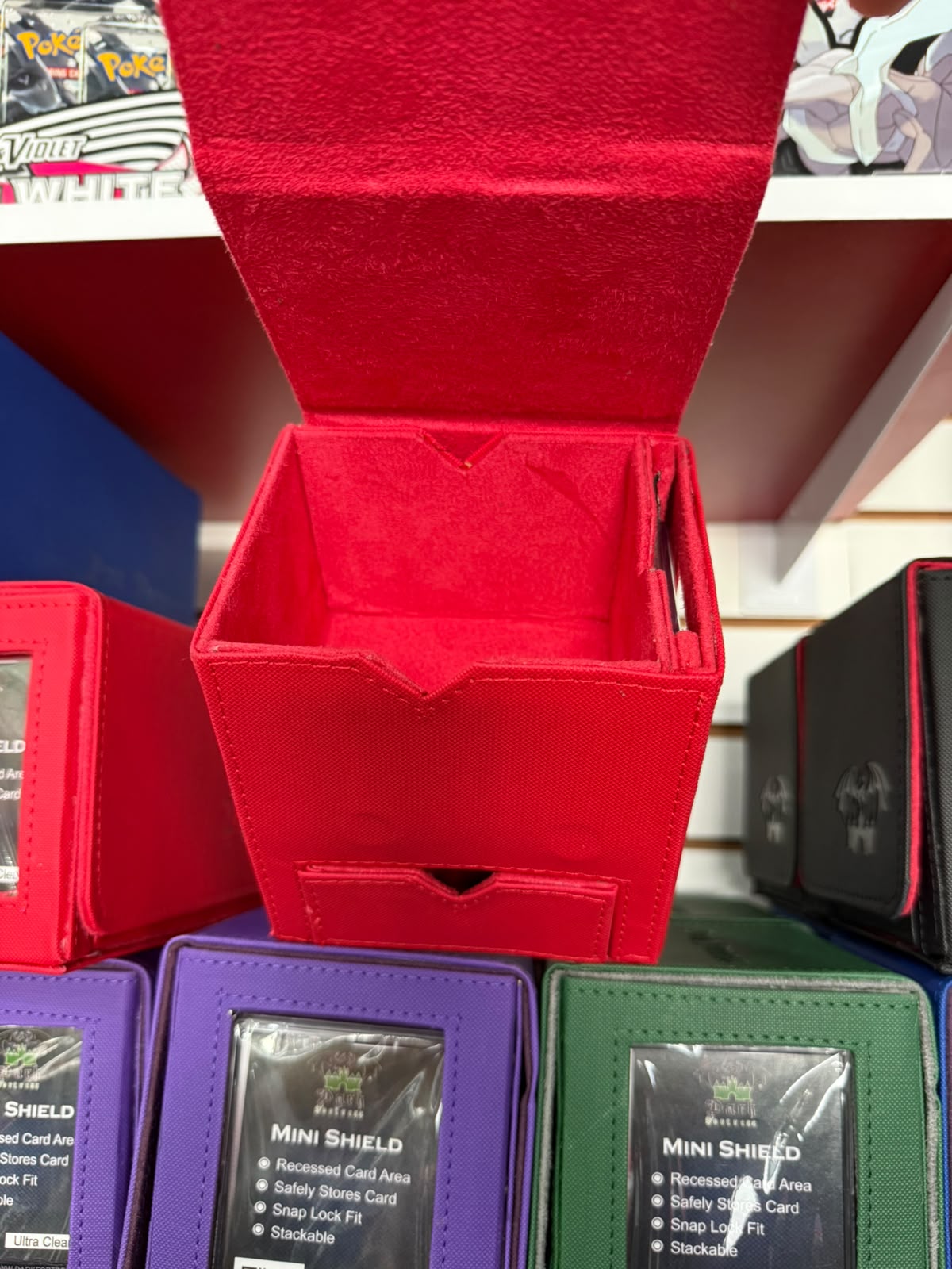 Deckbox Dark Fortress - 1 ventana Azul