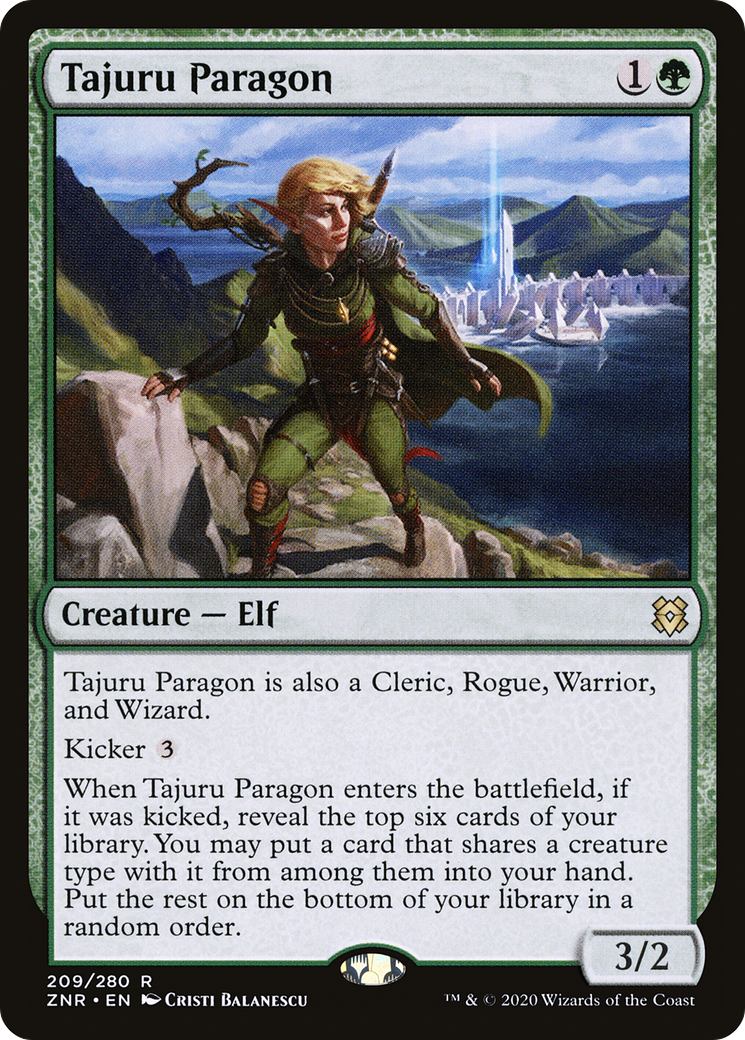 Tajuru Paragon (ZNR-209) - Zendikar Rising Foil