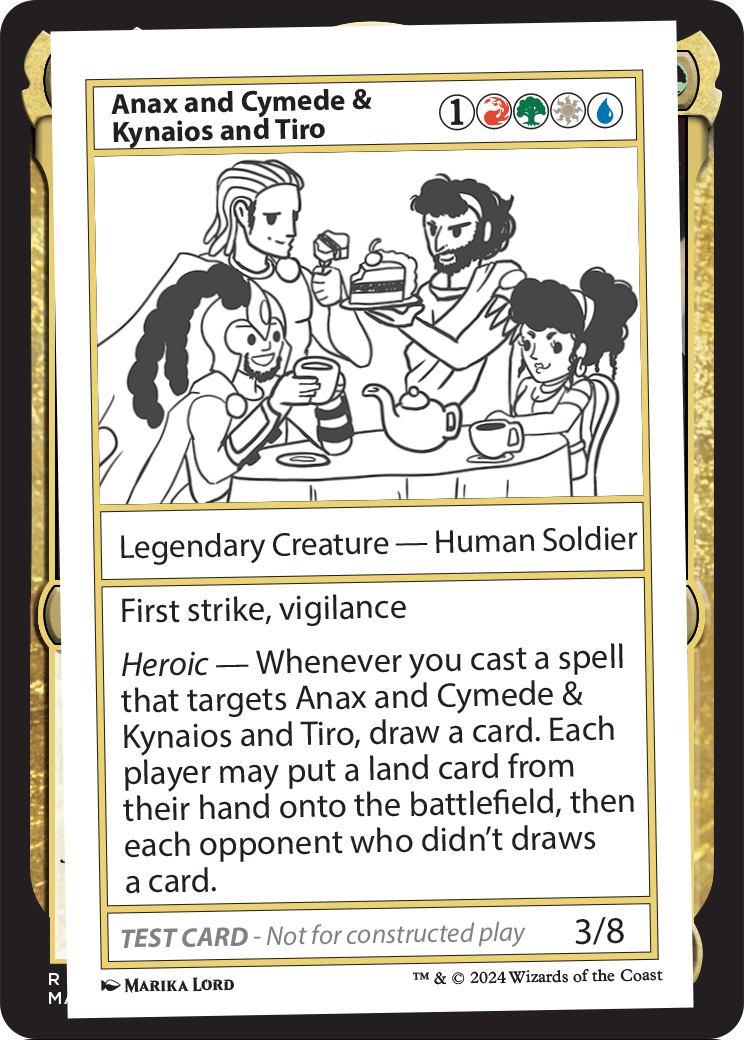 Anax and Cymede & Kynaios and Tiro (MB2PC-) - Mystery Booster 2