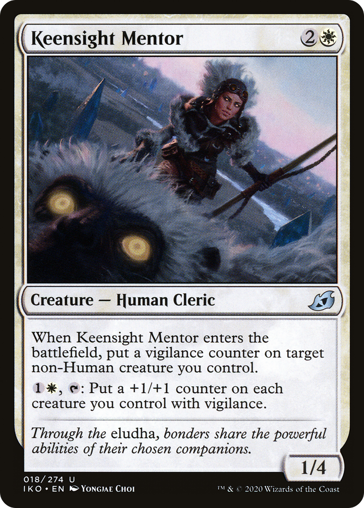 Keensight Mentor (IKO-018) - Ikoria: Lair of Behemoths