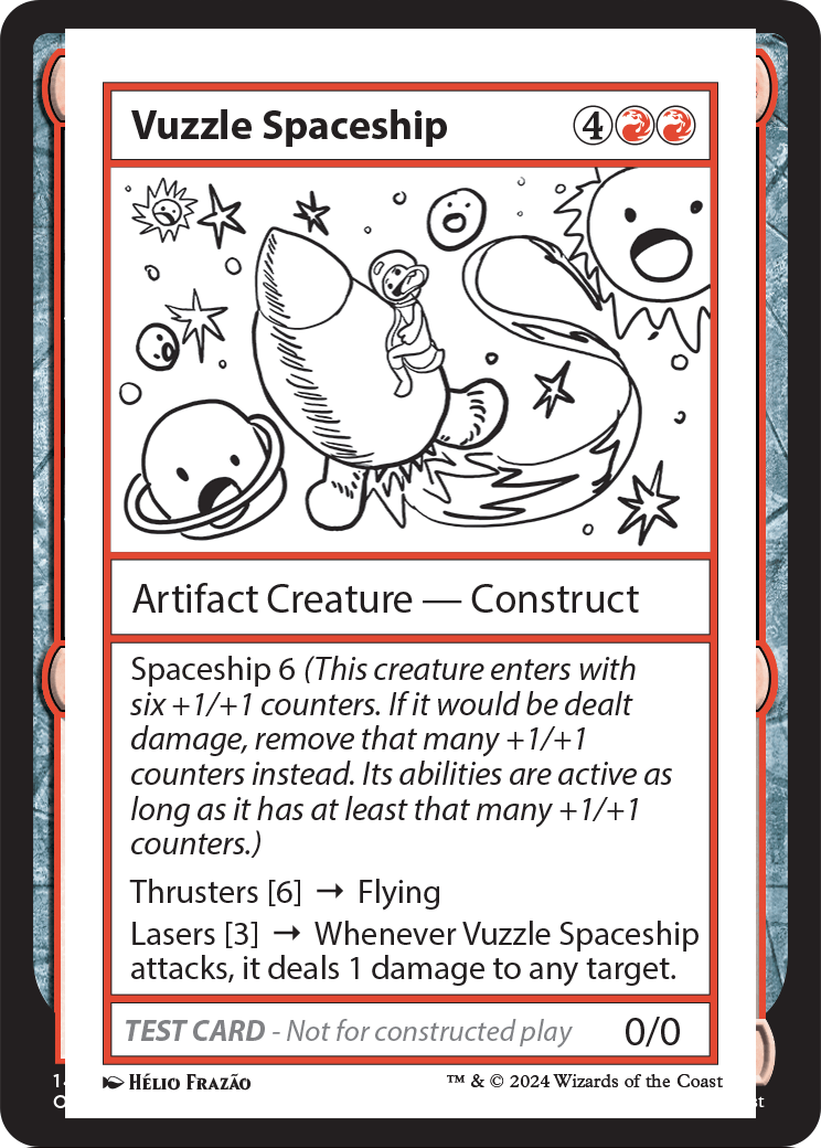 Vuzzle Spaceship (MB2PC-) - Mystery Booster 2