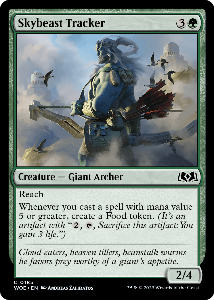 Skybeast Tracker (WOE-185) - Wilds of Eldraine