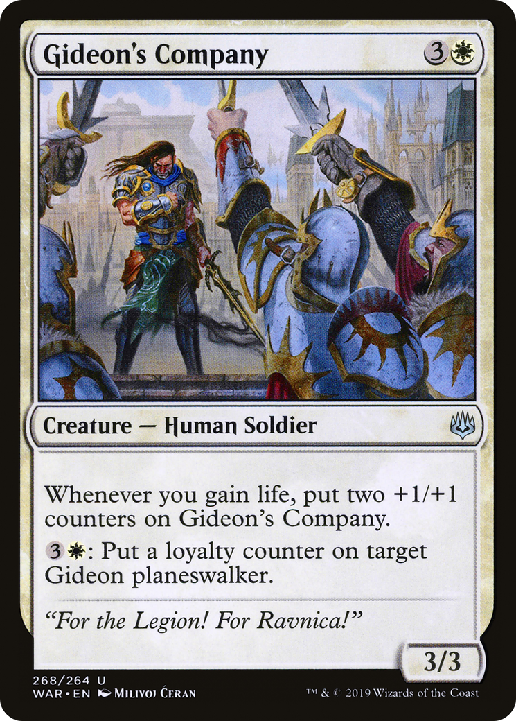 Gideon's Company (WAR-268) - War of the Spark