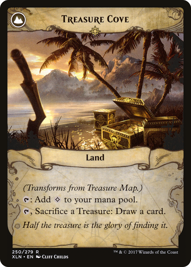 Treasure Map (LIST-XLN-250) - The List: (compasslanddfc)