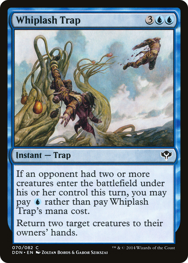 Whiplash Trap (DDN-070) - Duel Decks: Speed vs. Cunning