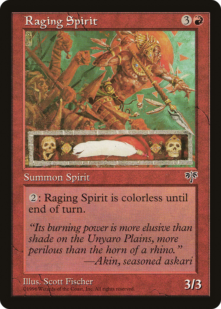 Raging Spirit (MIR-) - Mirage