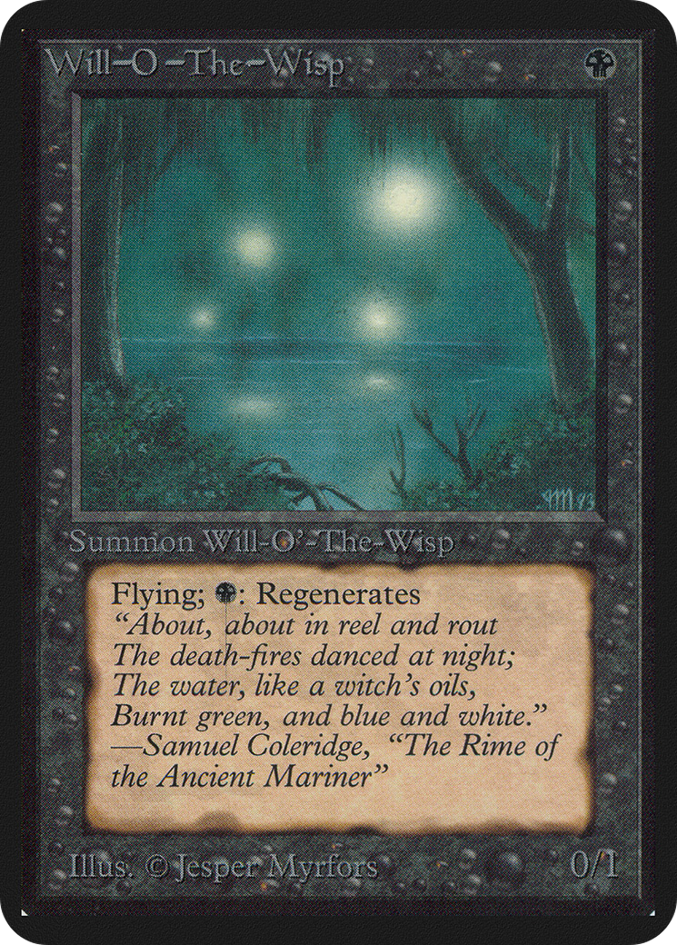 Will-o'-the-Wisp (LEA-) - Limited Edition Alpha