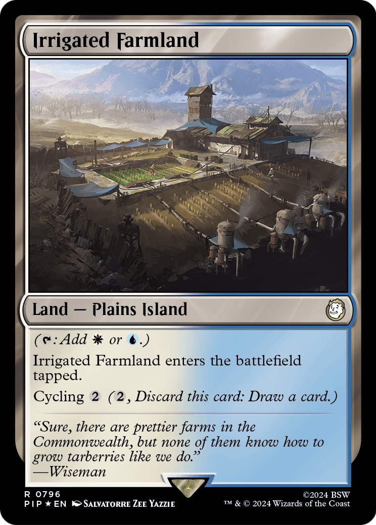 Irrigated Farmland (Surge Foil) (PIP-796) - Fallout Foil