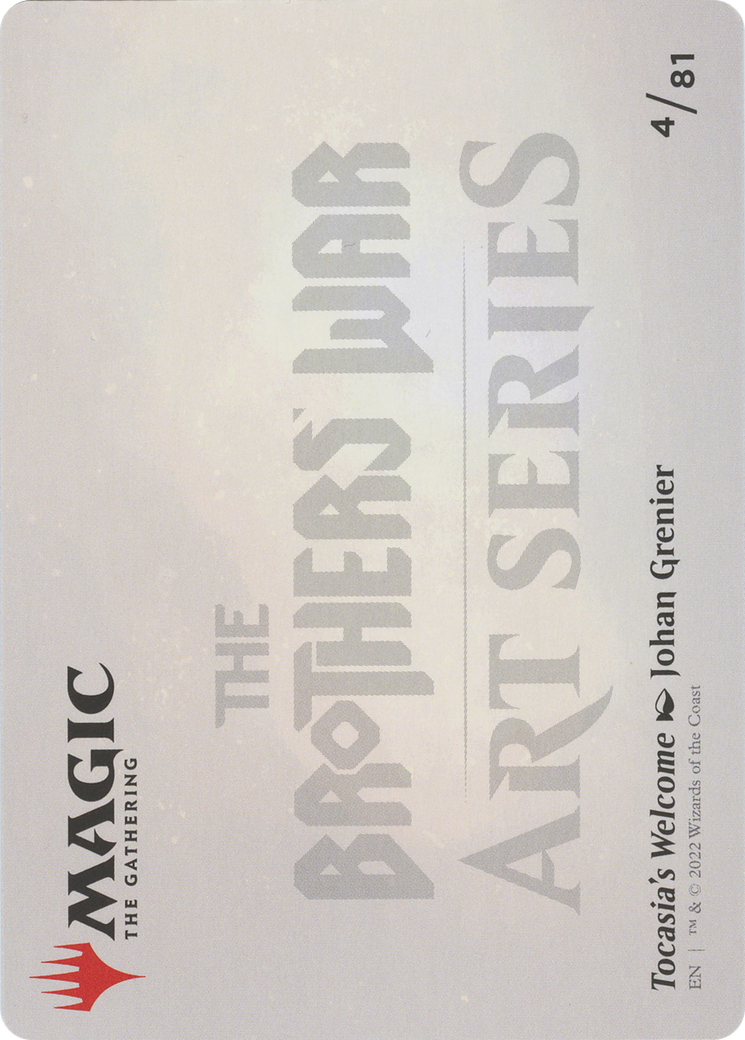 Tocasia's Welcome // Tocasia's Welcome (ABRO-004) - The Brothers' War Art Series (Borderless)