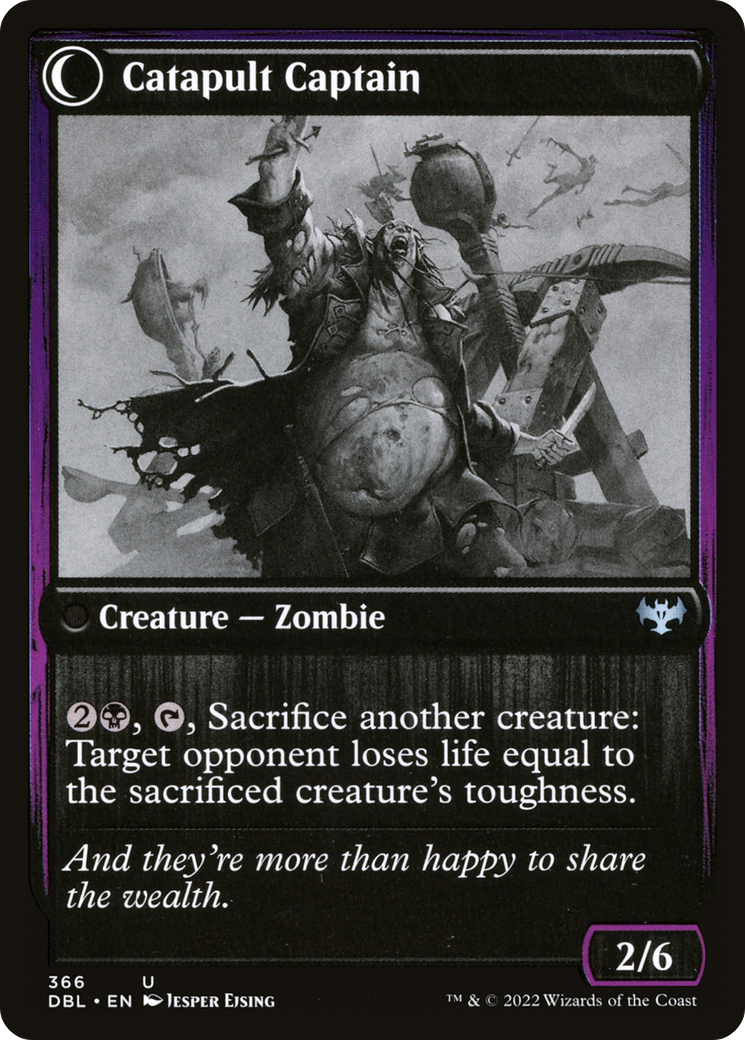 Catapult Fodder (DBL-366) - Innistrad: Double Feature: (Double Faced Transform) Foil
