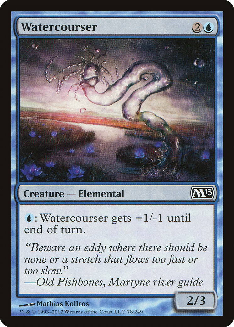 Watercourser (M13-078) - Magic 2013 Foil