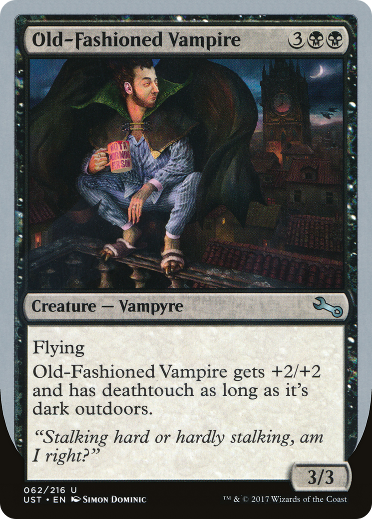 Old-Fashioned Vampire (UST-062) - Unstable Foil