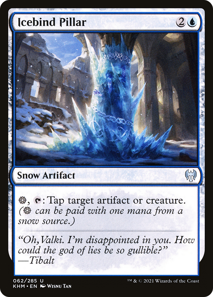 Icebind Pillar (KHM-062) - Kaldheim: (snow) Foil