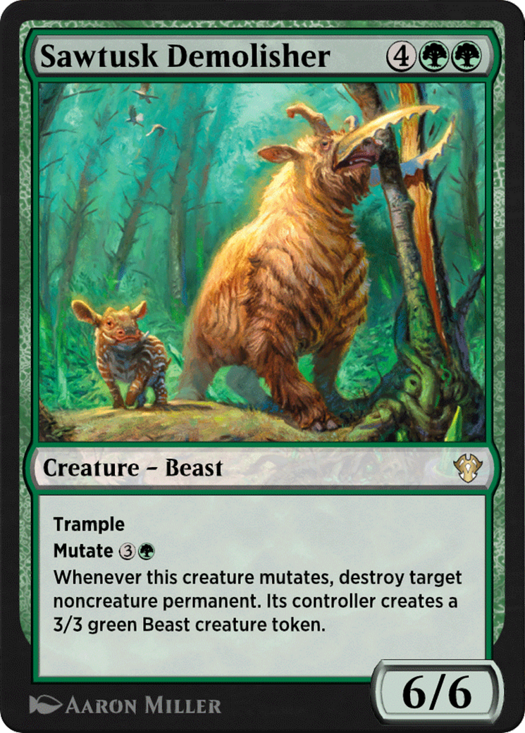 Sawtusk Demolisher (HA4-016) - Historic Anthology 4