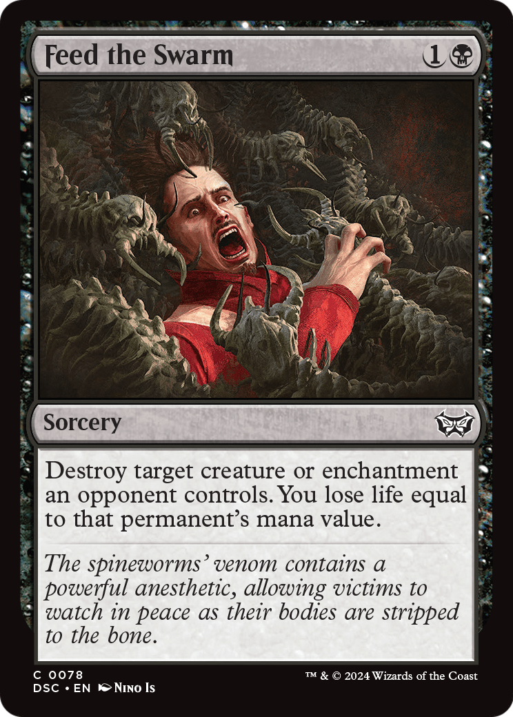 Feed the Swarm (DSC-078) - Duskmourn: House of Horror Commander