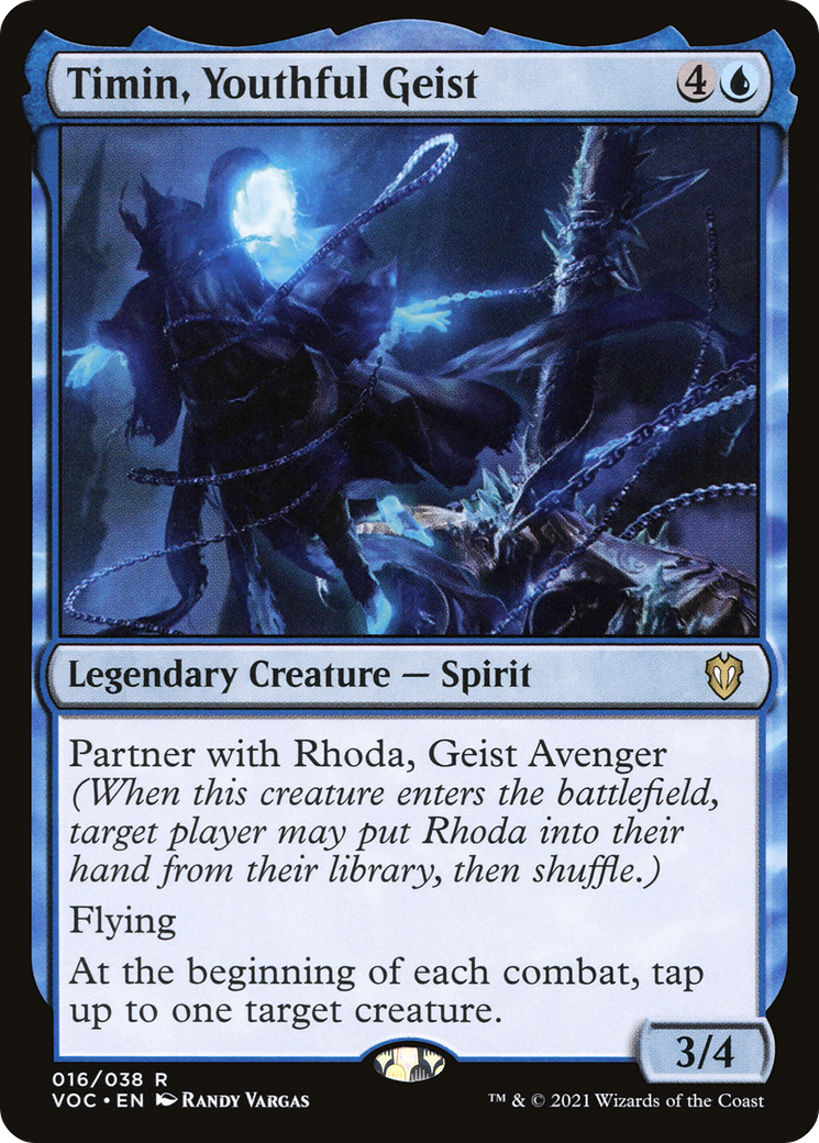 Timin, Youthful Geist (VOC-016) - Crimson Vow Commander