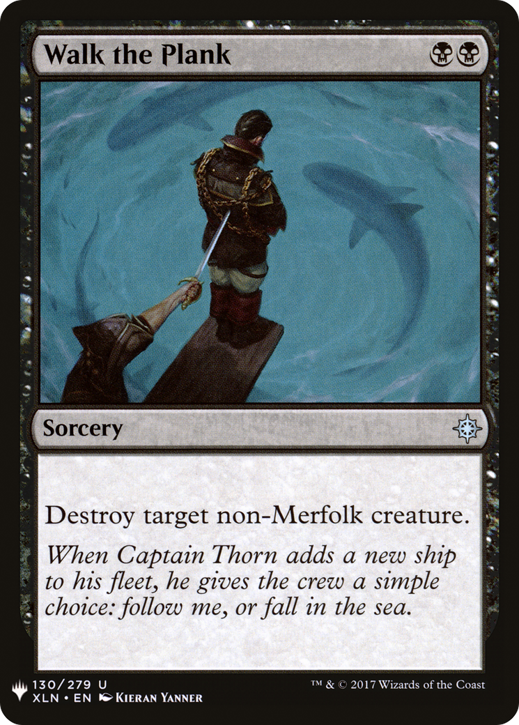Walk the Plank (LIST-XLN-130) - The List