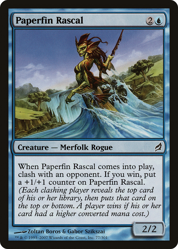 Paperfin Rascal (LRW-077) - Lorwyn